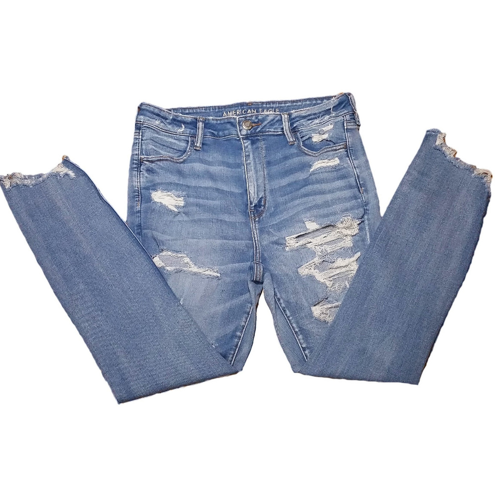American Eagle Hi Rise Jegging Jeans Long - Picture 5 of 7